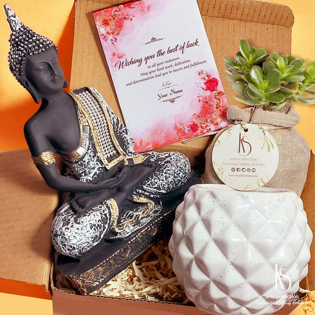 jade plant housewarming gift KS Peace and Good Luck Jade Plant Gift Hamper – KS ARTS COLLECTION
