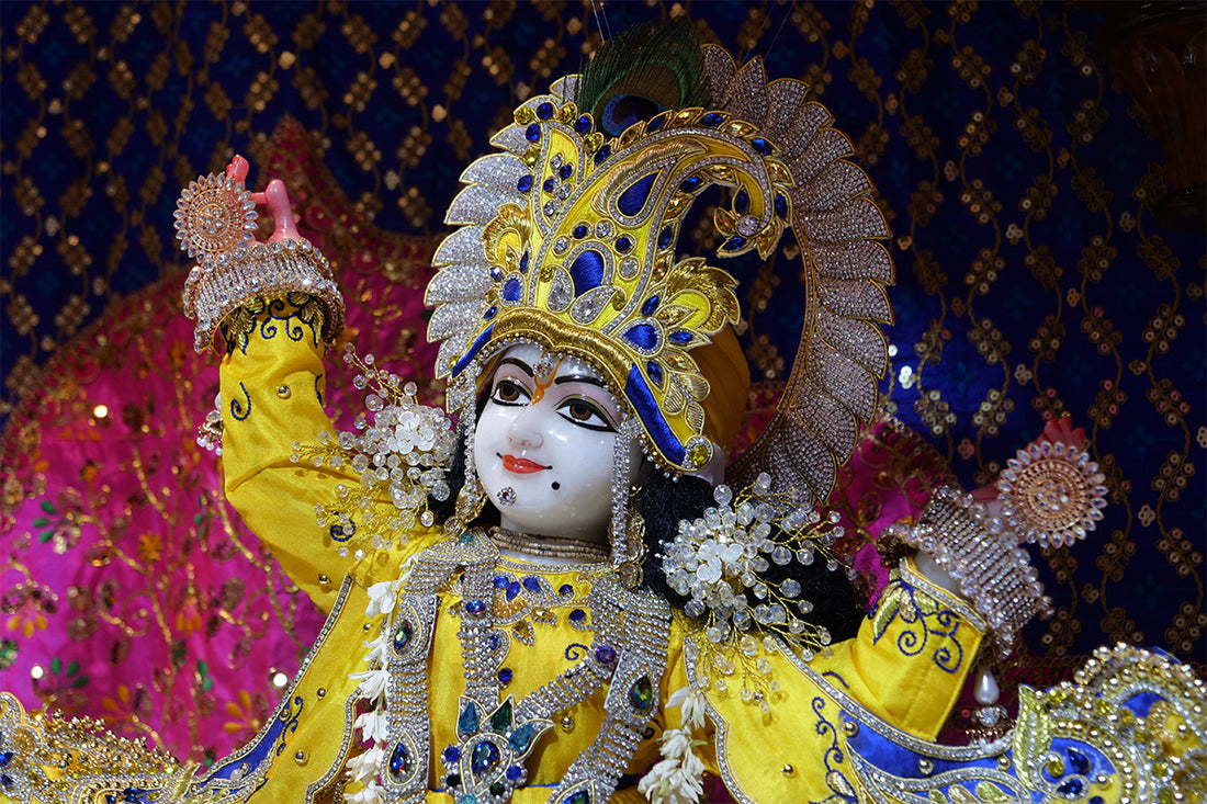 Delve into the grandeur of Janmashtami in our latest blog! Immerse yourself in India's festivities marking Dwarkadheesh Bhagwaan Shree Krishna's birth.