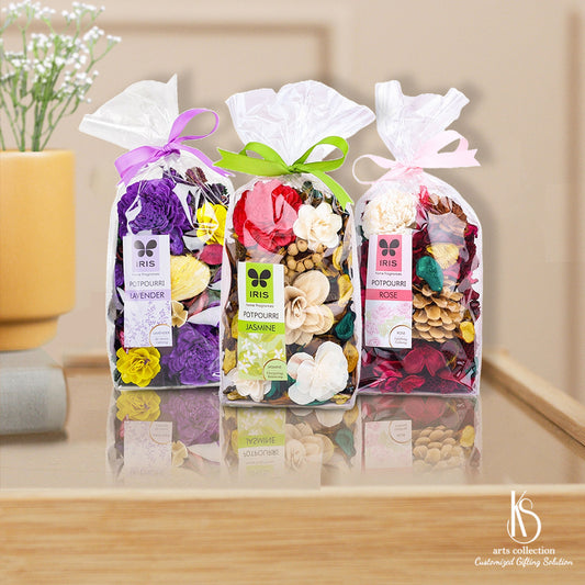 Treat yourself or a loved one to the delightful scent of Iris Home Fragrance Potpourri. A unique Personalised Gift available in our online gift shop.