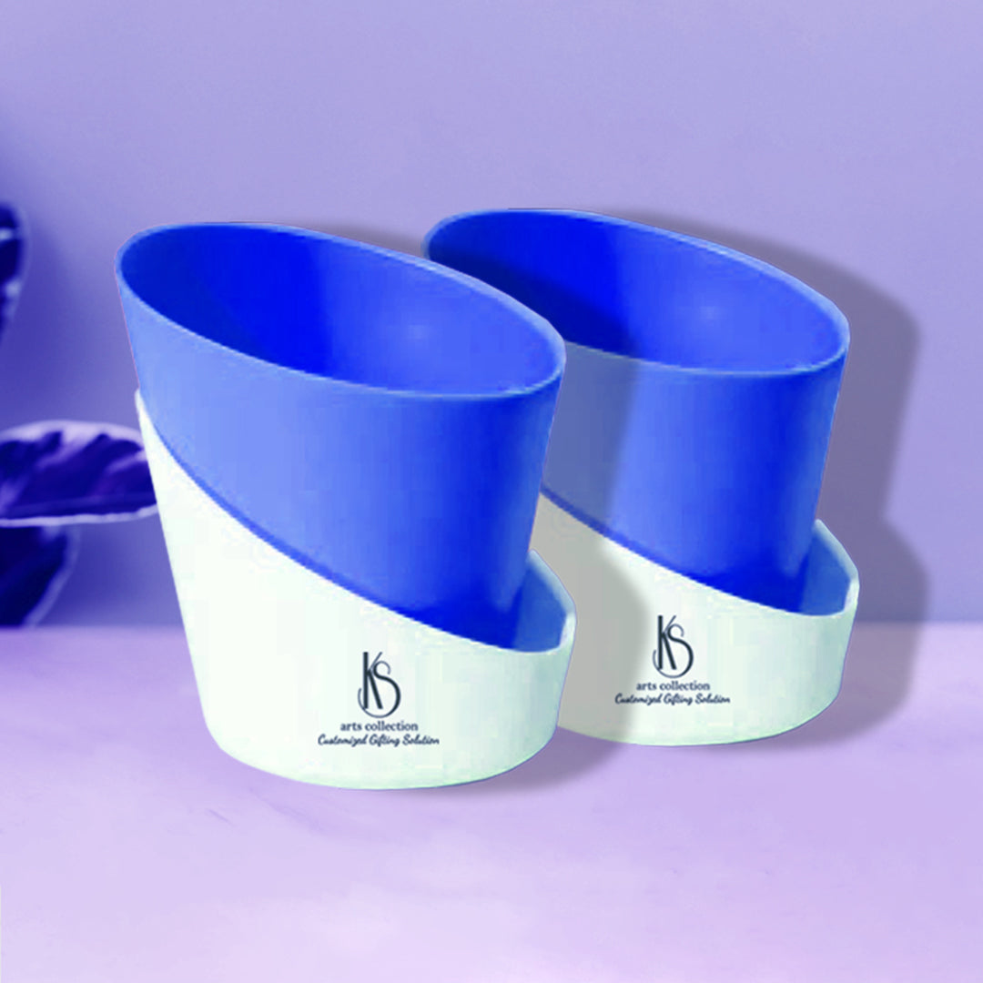 Surprise your loved ones with a special touch! Our KS Blue Self watering pots make an ideal personalised gift. Discover this customised gift at our online store today.