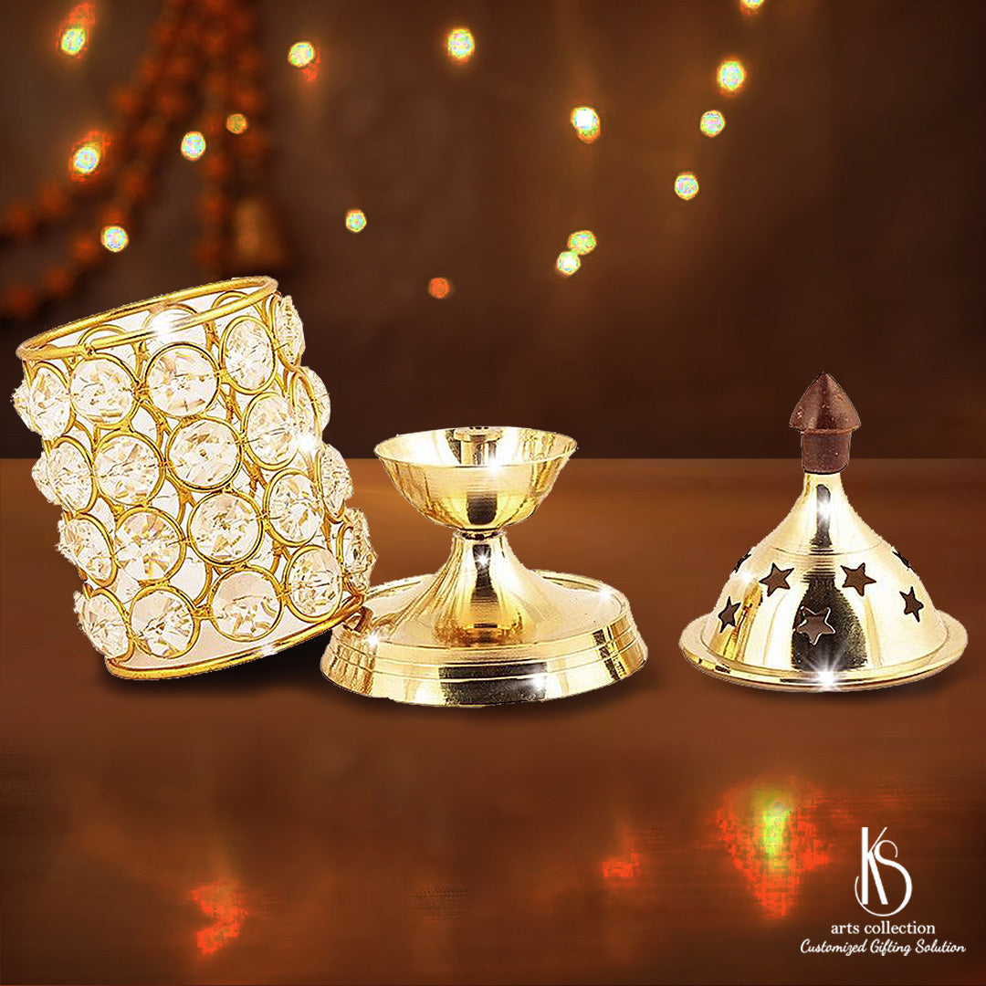 Decorative Elephant Handmade Brass Gift Items – 4 x 4 inch - Royal Hand  Craft