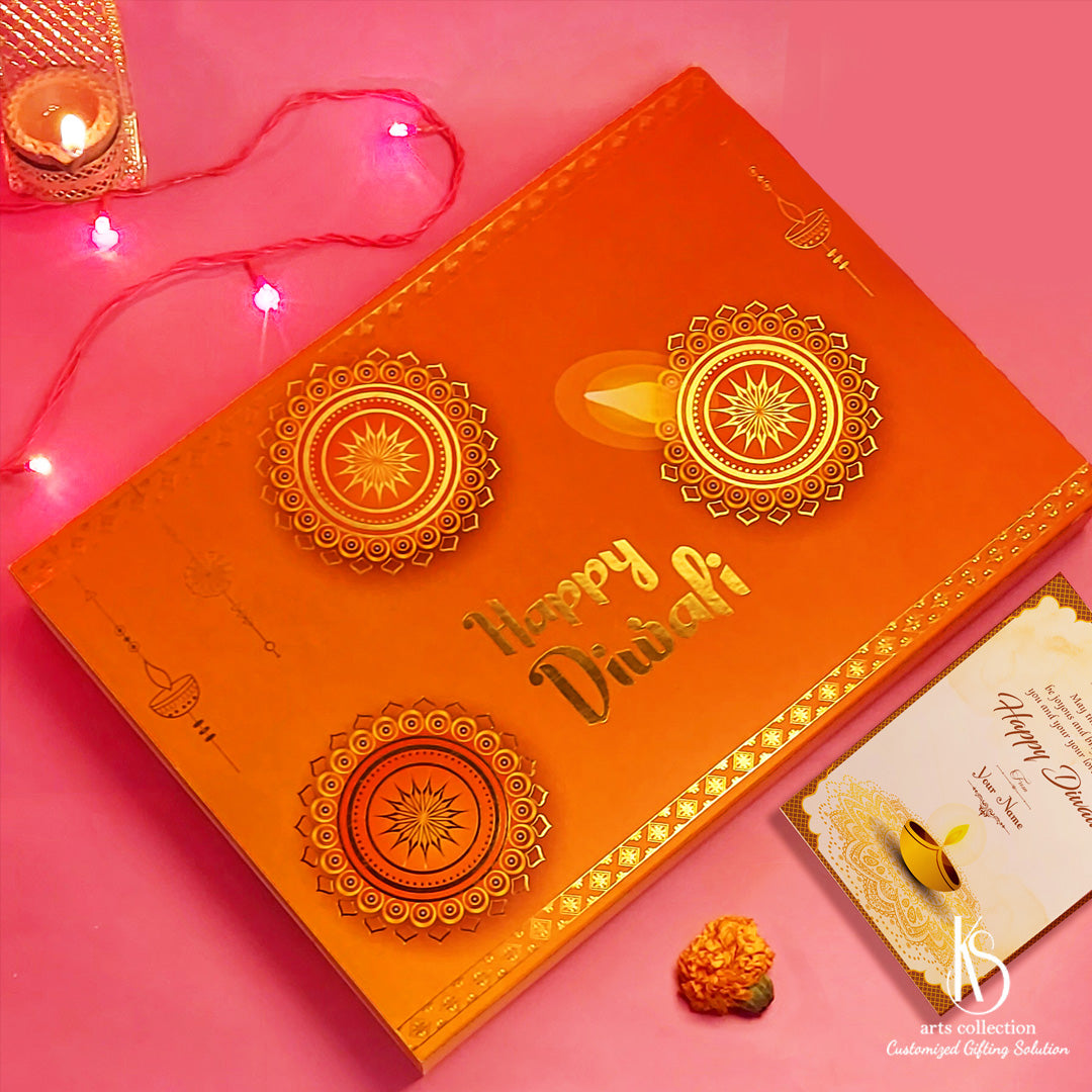 Spread joy this Diwali with our KS Celebration Diwali Chocolate Boxes. Find the perfect personalised gift and customized gift at our Online Gift Shop.