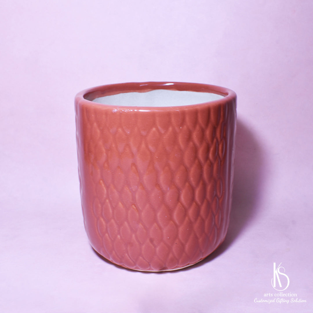 Amp up your home decor with the KS Classy Designer Ceramic Pot planter. The must-have item from our online gift shop. Make it a personalised gift for a special touch!