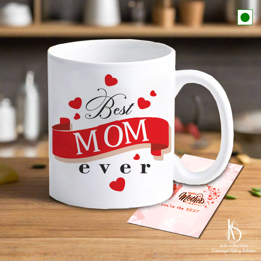 Show your love and appreciation with our Customized KS Coffee Mugs for Mothers from our online gift shop. The perfect Personalised Gift for every mom.