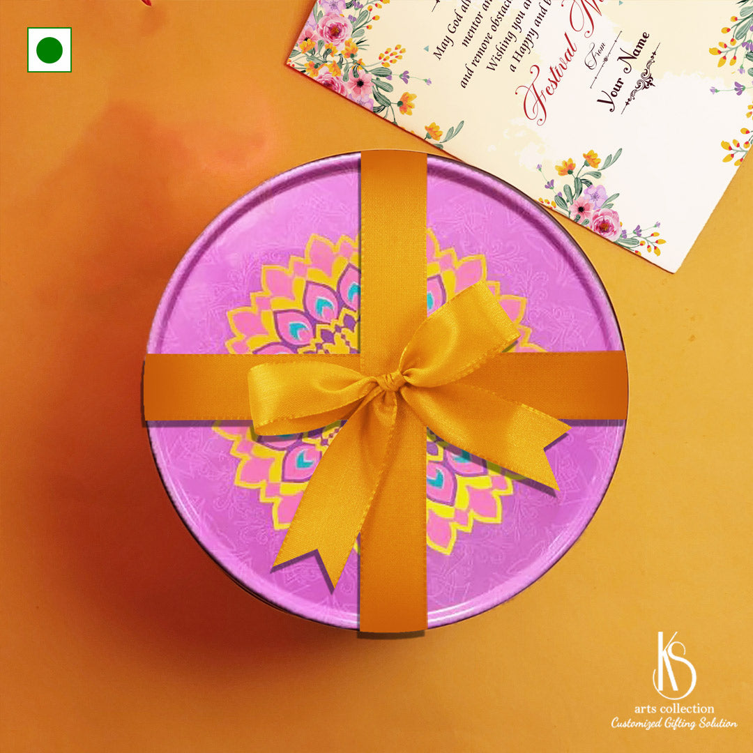 Looking for a delightful gift? Our KS Dry Fruit Chikki Gift Box is perfect! Handcrafted with love, it's a personalized and customized treat. Visit our online gift shop now!