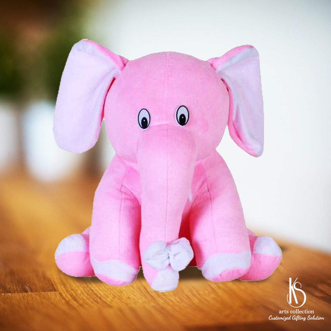 Explore our online gift shop and discover the adorable KS Elephant soft toy! It's the ideal personalized and customized gift for any occasion. Shop now and spread joy!