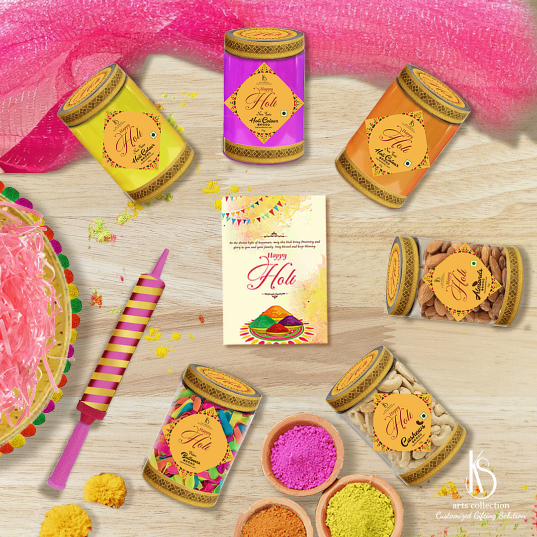 Treat someone special with our delicious KS Holi Dry Fruits Gift Pack from our online gift shop. Make it even more special with Customized Gift message just for them!