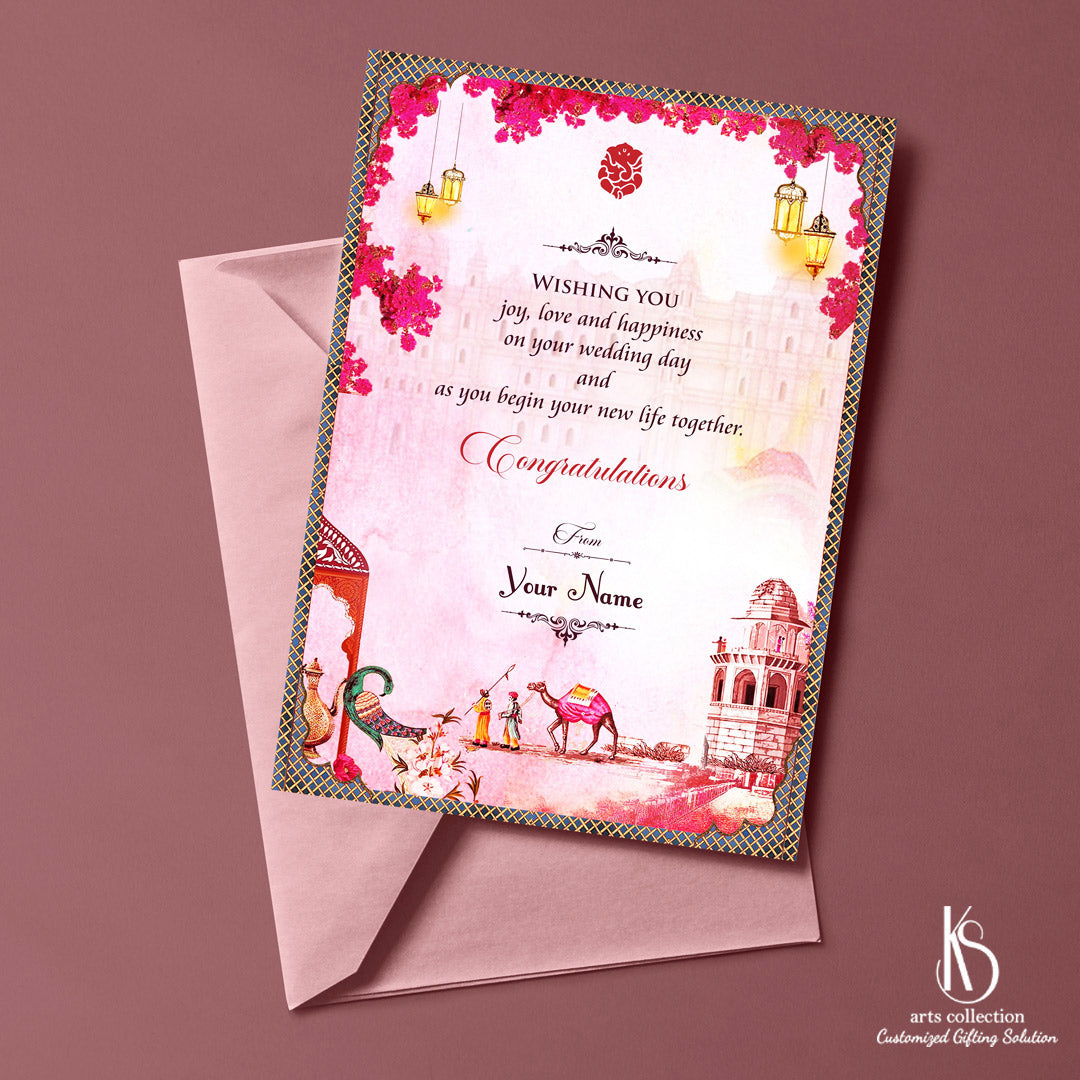 Looking for a unique gift? Explore our Online Gift Shop for the KS Indian Royal Greeting Card. With personalization options, it's a thoughtful and customized surprise.