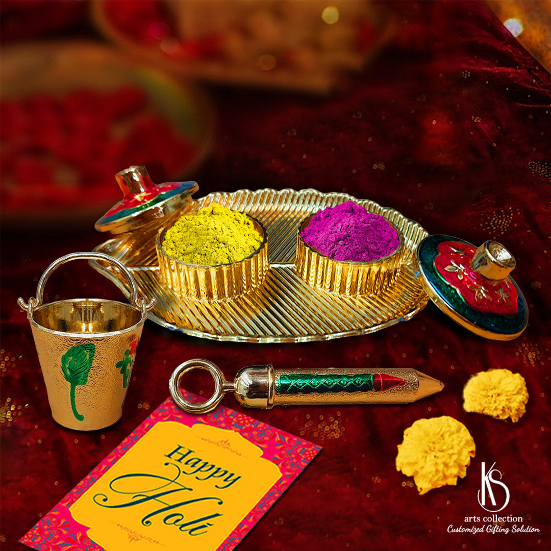 Make your gift stand out with our customized KS Laddu Gopal Pichkari and Bucket. Shop at our online gift shop for the perfect personalized gift.