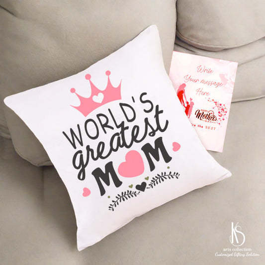 Show your appreciation for your mom by gifting her a Personalised gift KS Mother Pillow from our online gift shop. Customize this thoughtful gift to make it extra special.