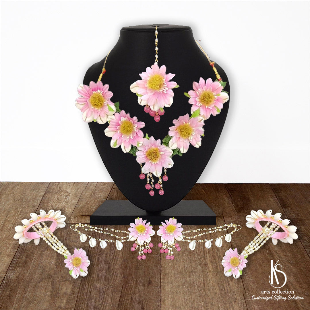 Looking for a unique gift? Check out our KS Pink Flower Jewellery collection. Delight someone special with a Personalized Gift they'll love.