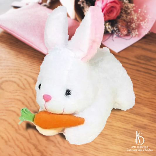 Need a special gift that stands out? Our KS Rabbit Soft Toy can be personalized with a name or message. Make someone's day with a customized gift from our online gift shop!