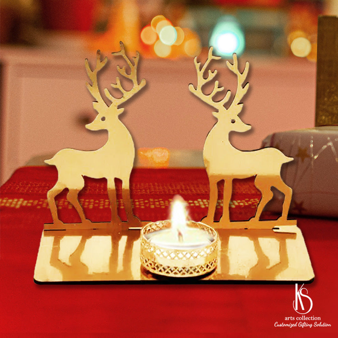 Looking for a unique and personalized gift? Our KS Rendeer Christmas Candle Holder is the perfect choice! Visit our online gift shop now and make someone's day extra special.