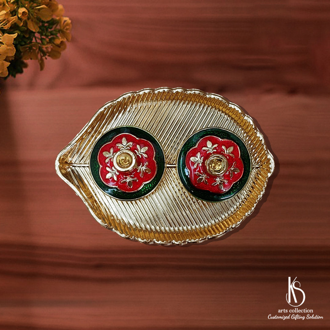 Surprise your dear ones with a beautiful KS Roli Chawal Platter, a perfect Customized Gift available at our online gift shop. Add a personal touch today!