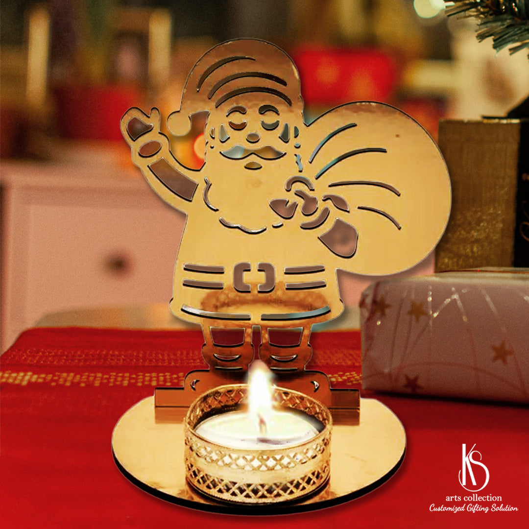 Illuminate the festive season with our exquisite KS Santa Christmas candle holder, a perfect addition to your holiday decor. Discover the joy of gifting with our online gift shop.