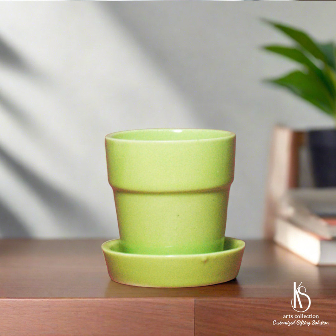 Discover the charm of our KS Succulent Plant Pots. Ideal for any herb planter from our online gift shop, it's the perfect personalised gift!