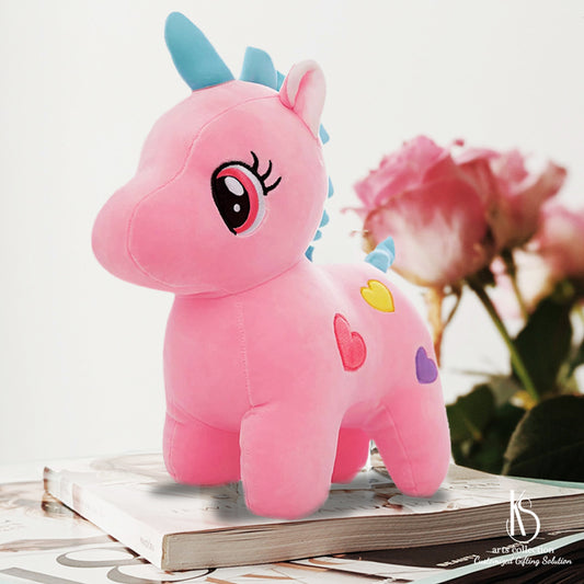 Add a touch of enchantment to someone's day with our adorable KS Unicorn soft toy. This personalized gift from our online gift shop is sure to bring joy and smiles. Shop now!