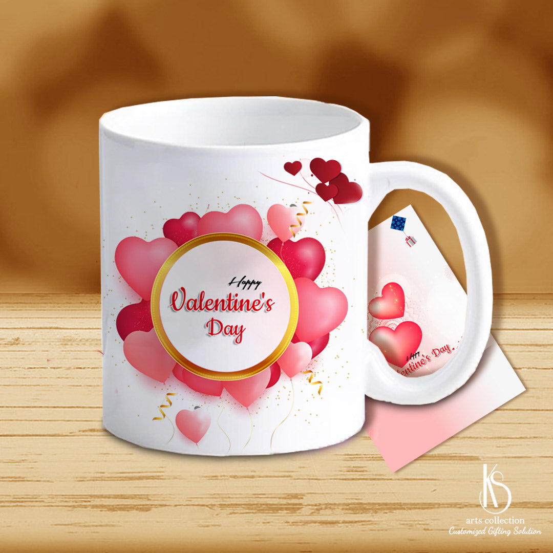 Make Valentine's Day extra special with a Personalised KS Valentine Mug. Visit our online gift shop and create a customized gift that your loved one will cherish forever.