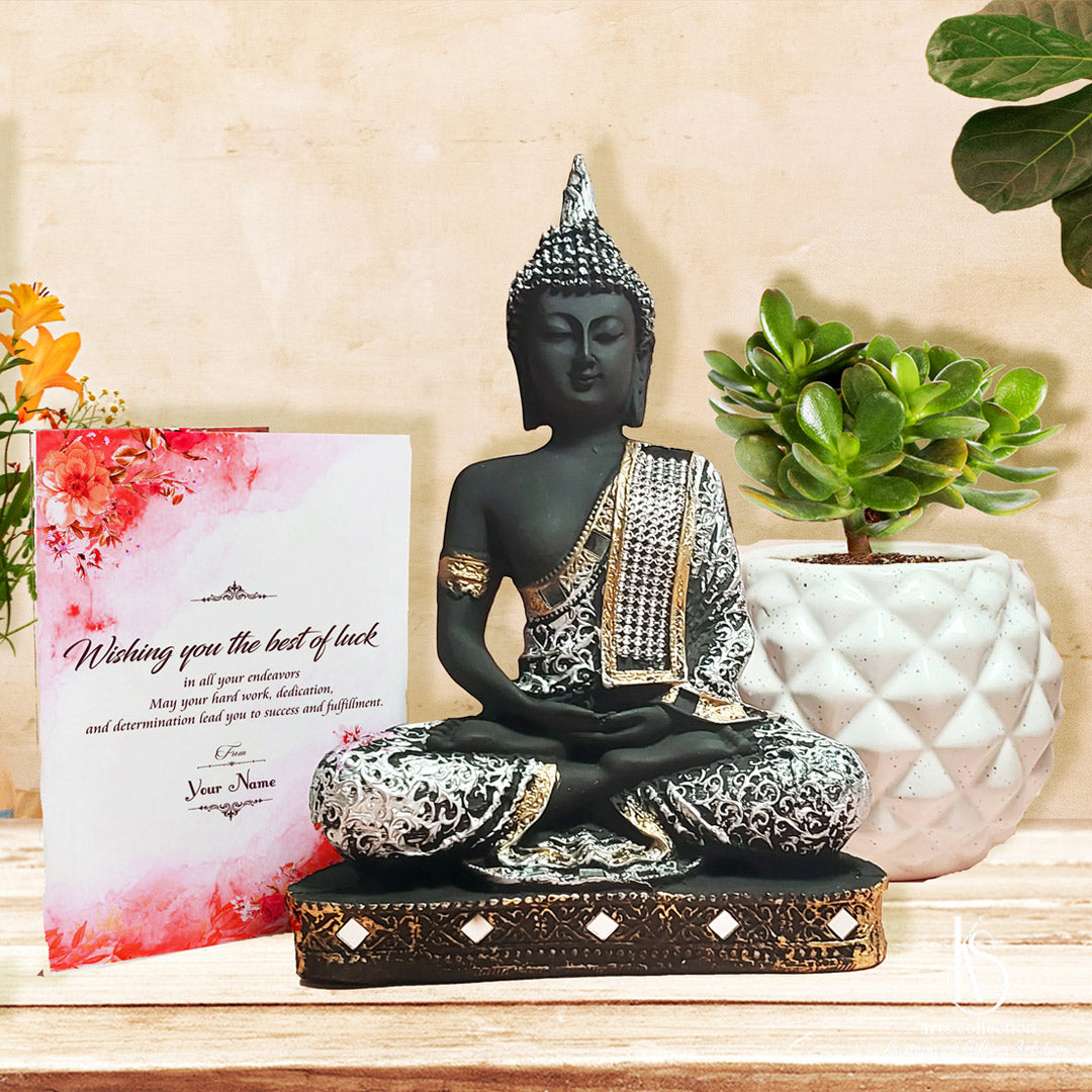 Bring positivity home with the KS Perfect Peace and Good Luck Jade Plant Gift Hamper, available at our online gift shop. Make it a personalised gift too!